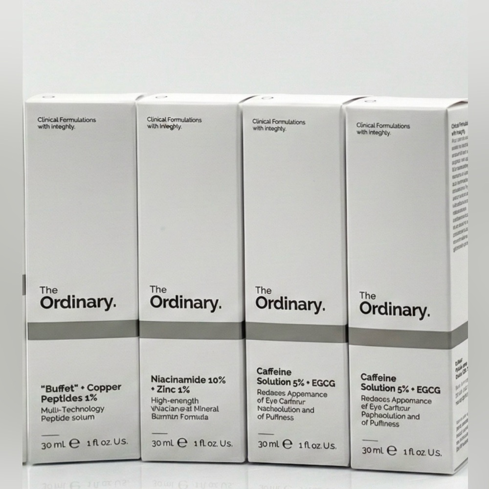 NEW ‼️ THE ORDINARY SKINCARE FACE SERUM SET OF 4
